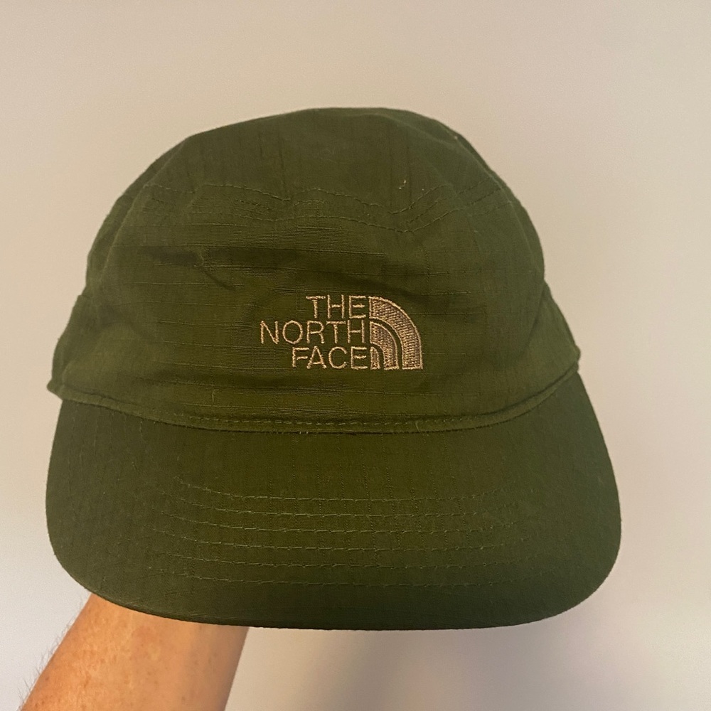 The North Face army green military style scout hat